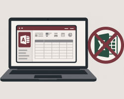 Effiziente innerbetriebliche Anwendungen mit Microsoft Access – maßgeschneiderte Lösungen für Ihre Abteilung