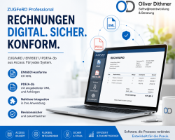 ZUGFeRD für Microsoft Access – Der ZUGFeRD Creator zur einfachen Erstellung elektronischer Rechnungen