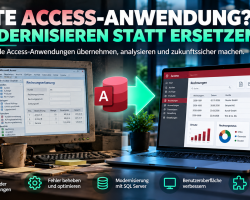 Alte MS-Access-Anwendung übernehmen und modernisieren – worauf Unternehmen achten sollten
